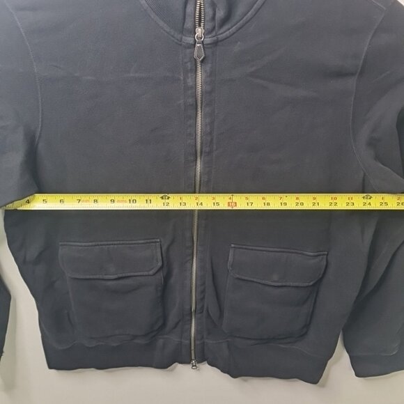 Polo Ralph Lauren Mens Track Jacket Black Full Zip Size XXL - Picture 8 of 11